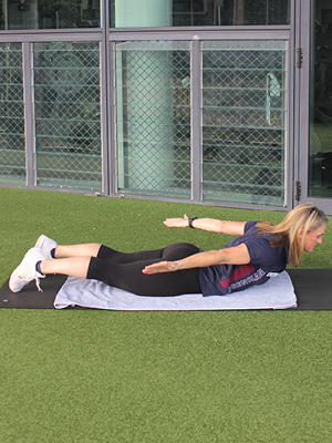 I movement of YTI exercise