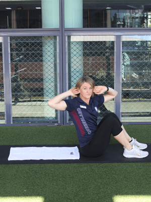 sit up with rotation 2