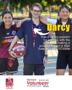 Darcy Denning - PCYC Crestmead After Dark Volunteer