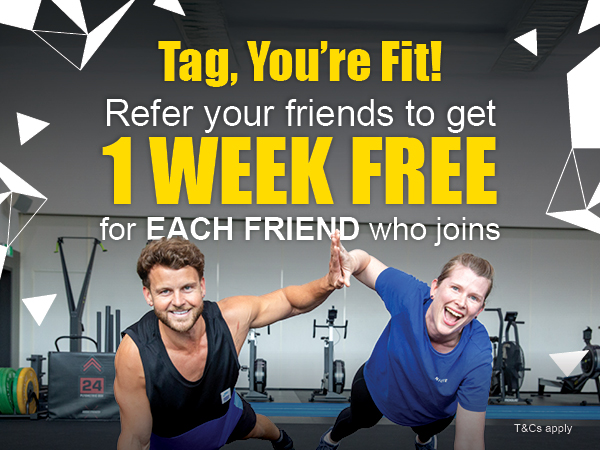 Refer your friends to get 1 Week FREE!