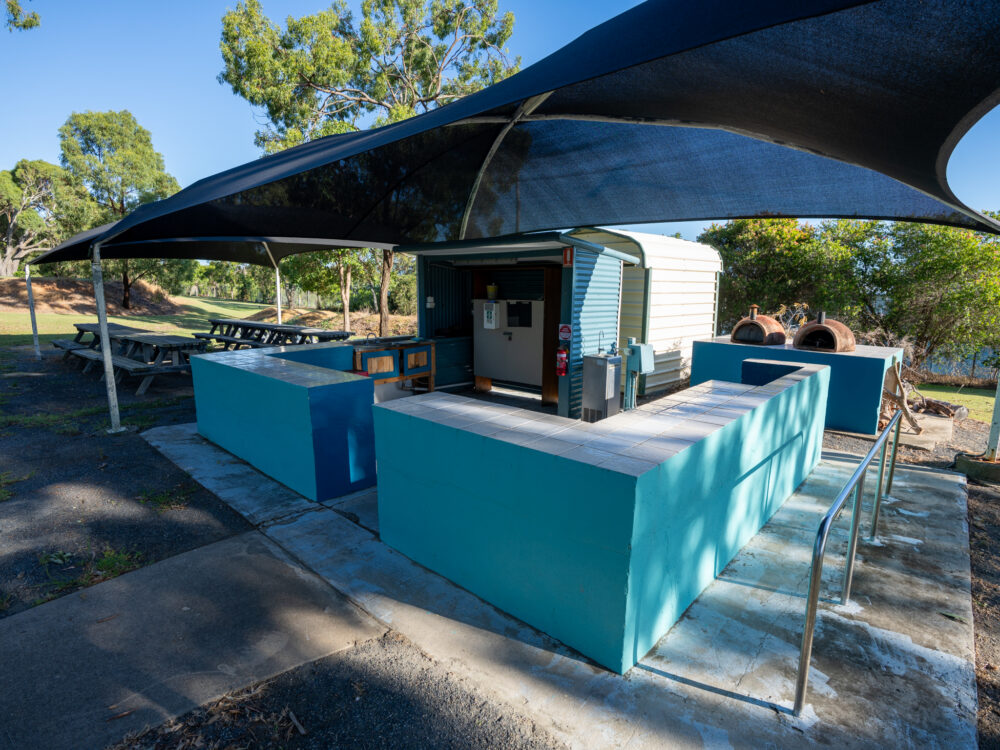 Outdoor BBQ and Lunch area
