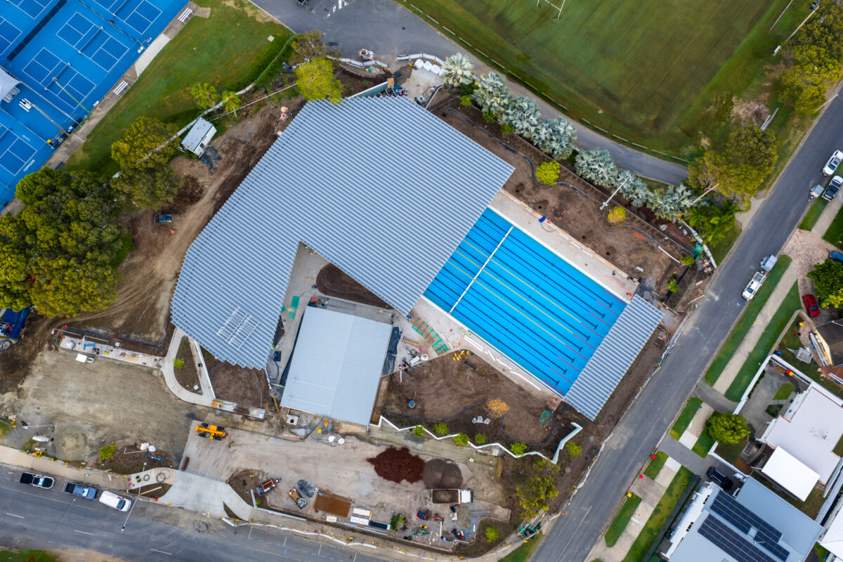 Birdseye View of PCYC Cap Coast