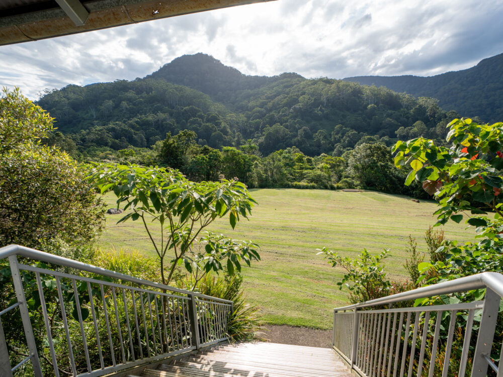 Front view of Numinbah Valley
