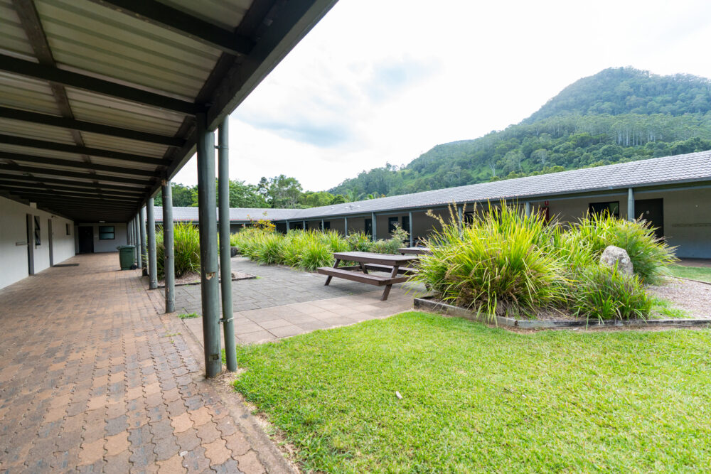 PCYC Bornoffen outdoor Courtyard